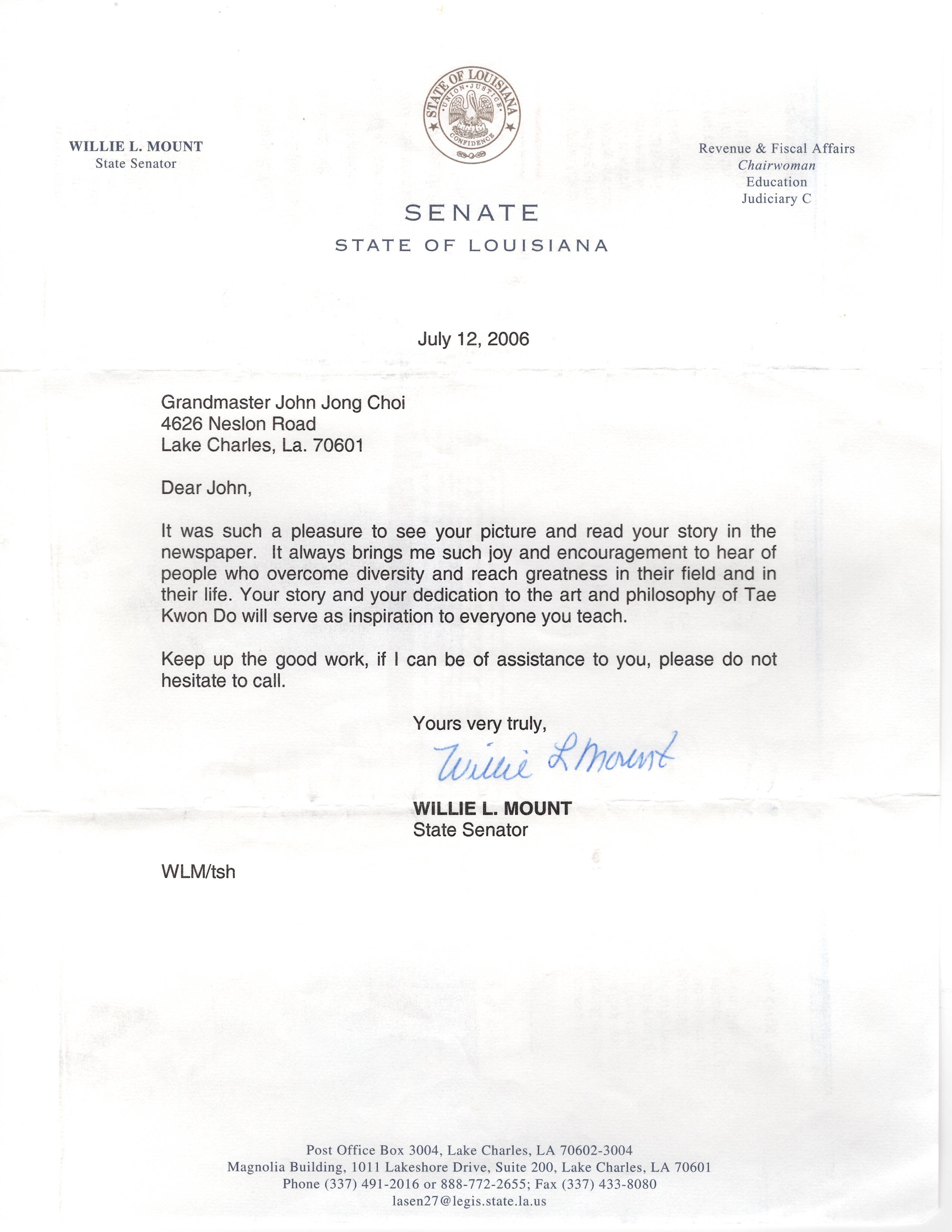 State Senator Letter.JPG